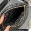 Saint Laurent round bag in raffia and vegetable-tanned leather 685601 Black 2024