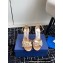 Aquazzura Heel 10cm Crystal Margarita embellished sandals Satin Nude 2024