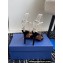 Aquazzura Heel 10cm Ice embellished pumps Satin Black 2024