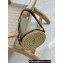 Saint Laurent round bag in raffia and vegetable-tanned leather 744292 Beige 2024