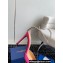 Aquazzura Heel 10cm Ice embellished pumps Satin Fuchsia 2024