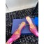 Aquazzura Heel 10cm Flow Mules Satin Fuchsia 2024