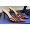 Aquazzura Heel 10cm Flow Mules Purple 2024