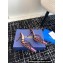 Aquazzura Heel 10cm Flow Mules Purple 2024
