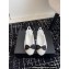 Chanel Embroidery, Strass & Lambskin Slingbacks G45689 White 2024