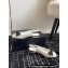 Chanel Embroidery, Strass & Lambskin Slingbacks G45689 White 2024