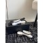 Chanel Lambskin & Grosgrain Slingbacks G45689 White/Black 2024