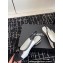 Chanel Lambskin & Grosgrain Slingbacks G45689 White/Black 2024