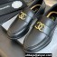 Chanel Calfskin & Metal CC Logo Moccasins G45663 Black 2024
