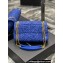 Saint Laurent jamie medium Bag in raffia 515821 Blue 2024