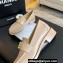 Chanel Calfskin & Metal CC Logo Moccasins G45663 Beige 2024