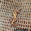 Saint Laurent oxalis bag in raffia macramé 781289 Beige/Brown 2024
