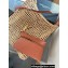 Saint Laurent oxalis bag in raffia macramé 781289 Beige/Brown 2024
