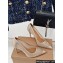 Gianvito Rossi Heel 10cm RANIA Pumps in Mesh Nude with Crystals 2024