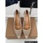 Gianvito Rossi Heel 10cm RANIA Pumps in Mesh Nude with Crystals 2024