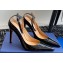 Aquazzura Heel 10cm Love Affair Pumps in Patent Leather Black 2024