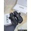 Loewe Ease toe post Women/Men sandals in goatskin Black 2024
