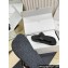 Loewe Ease toe post Women/Men sandals in goatskin Black 2024