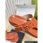 Loewe Ease toe post Women/Men sandals in goatskin Tan 2024