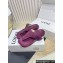 Loewe Ease toe post Women/Men sandals in goatskin Purple 2024