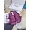 Loewe Ease Women/Men slides in goatskin Purple 2024