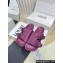 Loewe Ease Women/Men slides in goatskin Purple 2024