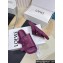 Loewe Ease Women/Men slides in goatskin Purple 2024