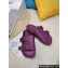 Loewe Ease Women/Men slides in goatskin Purple 2024