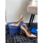 Aquazzura Heel 10cm Love Affair Pumps in Patent Leather Beige 2024
