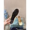 Prada Woven Raffia ballerinas with strap Creamy 2024