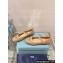 Prada Woven Raffia ballerinas with strap Beige 2024