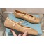 Prada Woven Raffia ballerinas with strap Beige 2024