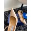 Aquazzura Heel 10cm Love Affair Pumps in Patent Leather Beige 2024