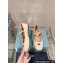 Prada Patent leather ballerinas with strap and logo-engraved metal buckle 1F567N Creamy 2024