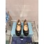 Prada Patent leather ballerinas with strap and logo-engraved metal buckle 1F567N Black 2024