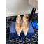 Aquazzura Heel 10cm Love Affair Pumps in Suede Leather Beige 2024