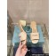 Prada Woven Raffia Heel Patent leather Slide Sandals Creamy 2024