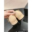 Chanel Mary Janes in Leather Beige and Patent Black 2024