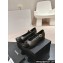 Chanel Mary Janes in Leather and Patent Black 2024