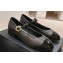 Chanel Mary Janes in Leather and Patent Black 2024