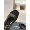 Chanel Mary Janes in Leather and Patent Black 2024