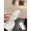 Chanel Heel 9cm Lambskin & Grosgrain Slingbacks G45509 White 2024