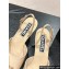 Chanel Heel 5.5cm Lambskin Sandals G45619 Beige 2024