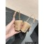 Chanel Heel 5.5cm Lambskin Sandals G45619 Beige 2024