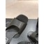 Chanel Heel 5.5cm Lambskin Sandals G45619 Black 2024