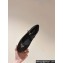 Prada Nappa leather ballerinas with strap and logo-engraved metal buckle 1F567N Black 2024