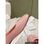 Prada Nappa leather ballerinas with strap and logo-engraved metal buckle 1F567N Pink 2024