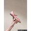 Prada Nappa leather ballerinas with strap and logo-engraved metal buckle 1F567N Pink 2024