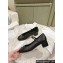 Prada Nappa leather Mary Jane pumps with strap and logo-engraved metal buckle 1I568N Black 2024
