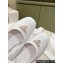 Prada Nappa leather Mary Jane pumps with strap and logo-engraved metal buckle 1I568N White 2024